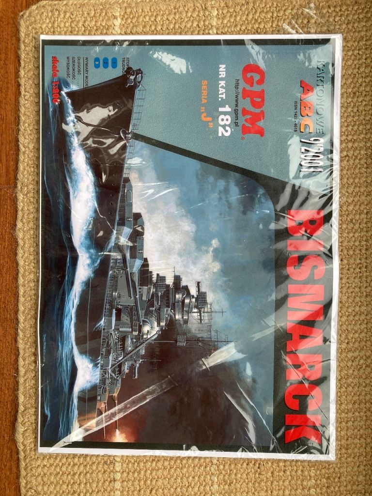 GPM Bismarck Model Kit - New, Unopened