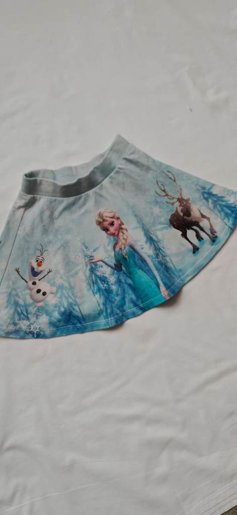 H&M girls mini skirt Frozen size 18-24 months 
