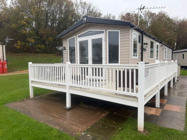 014 BORDEAUX EXCLUSIVE – 3-BEDROOM STATIC CARAVAN – HAGGERSTON CASTLE 🏡