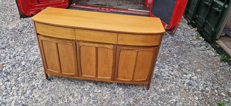 Mid century nathan shades teak sideboard 