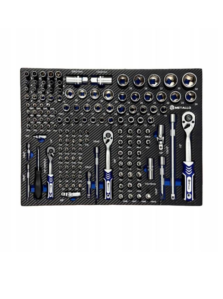 METALLO 7 drawer tool chest 6 drawers full with tools