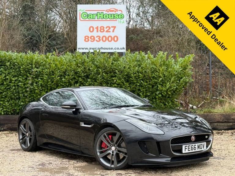 2017 66 JAGUAR F-TYPE 3.0 V6 BRITISH DESIGN EDITION COUPE 2DR PETROL AUTO AWD EU