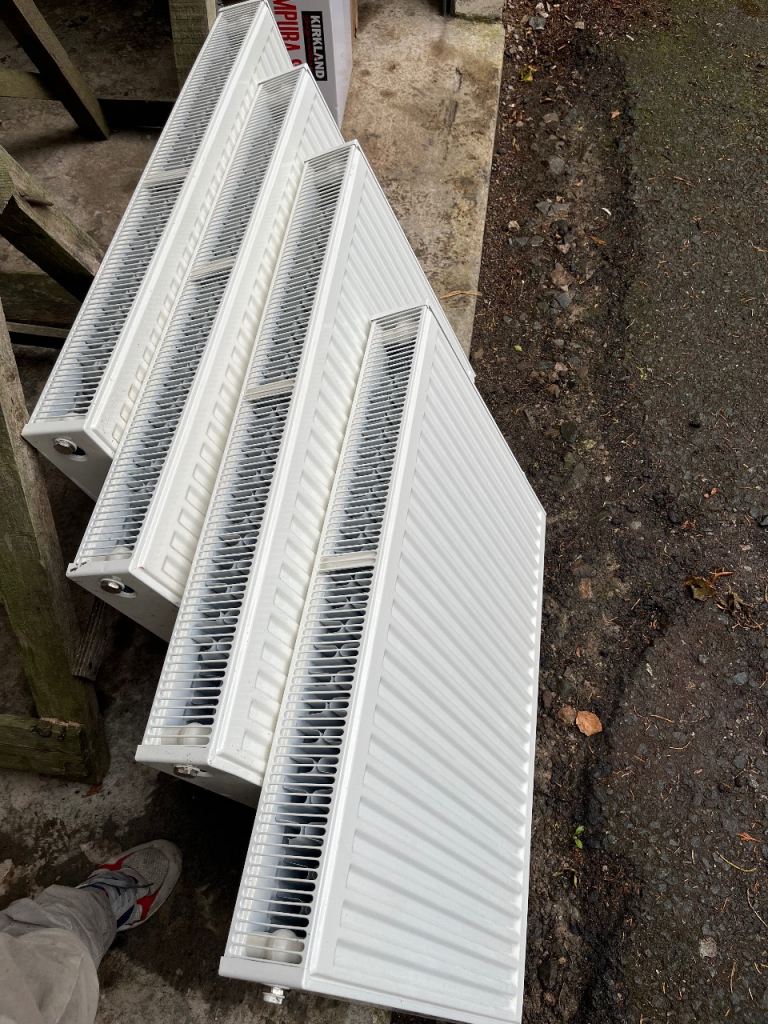 Double panel radiators
