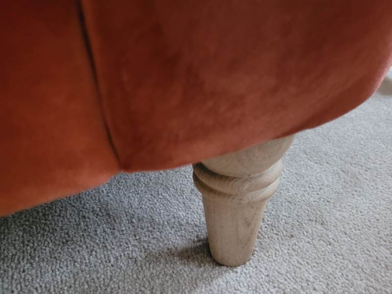 Loaf – Large Bakewell Sofa (Broken Pot colour, Clever Velvet fabric)