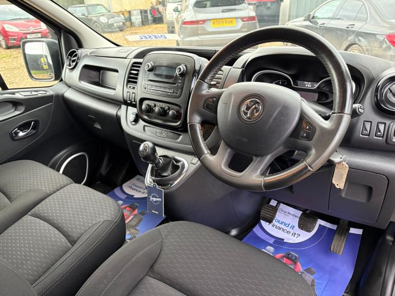2016 Vauxhall Vivaro 2900 1.6CDTI BiTurbo 125PS Sportive H1 Van PANEL VAN Diesel Manual
