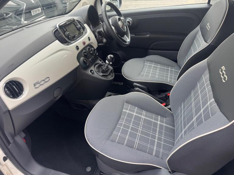 2017 Fiat 500 1.2 Lounge 3dr HATCHBACK PETROL Manual