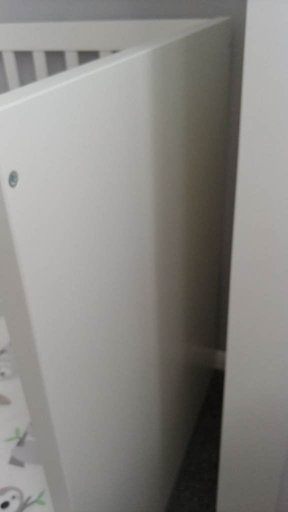 IKEA STUVA Cot Bed White With 2 STUVA GRUNDLIG Drawers & Mattress5