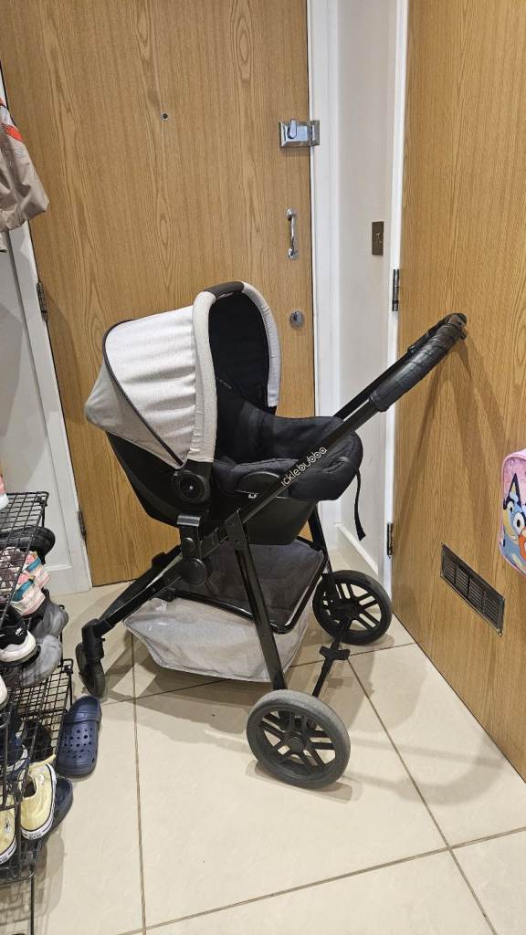 Ickle Bubba Moon 3 in 1 Travel System | Car seat, Carrycot & Pushchair 