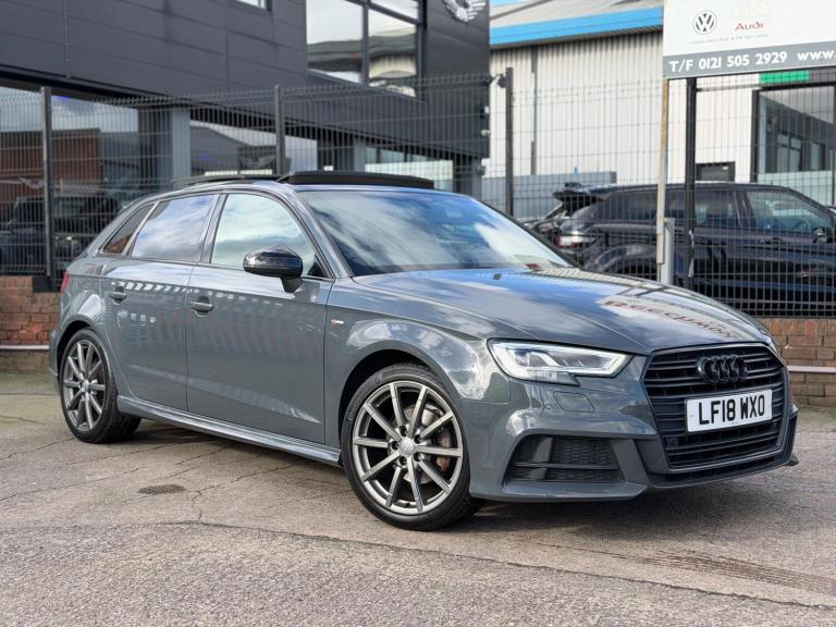  Audi A3 1.5 TFSI CoD Black Edition Sportback S Tronic Euro 6 (s/s) 5dr Petrol Automatic