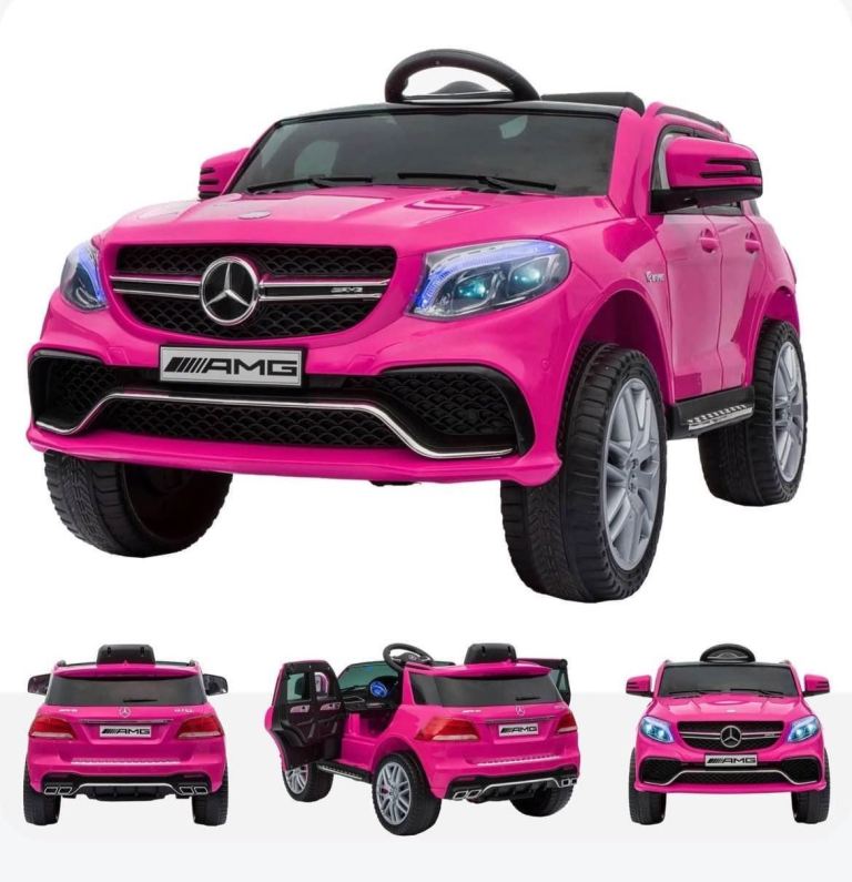 🚗💖 Brand New Kids Mercedes Benz AMG Ride-On Car – Pink 💖🚗