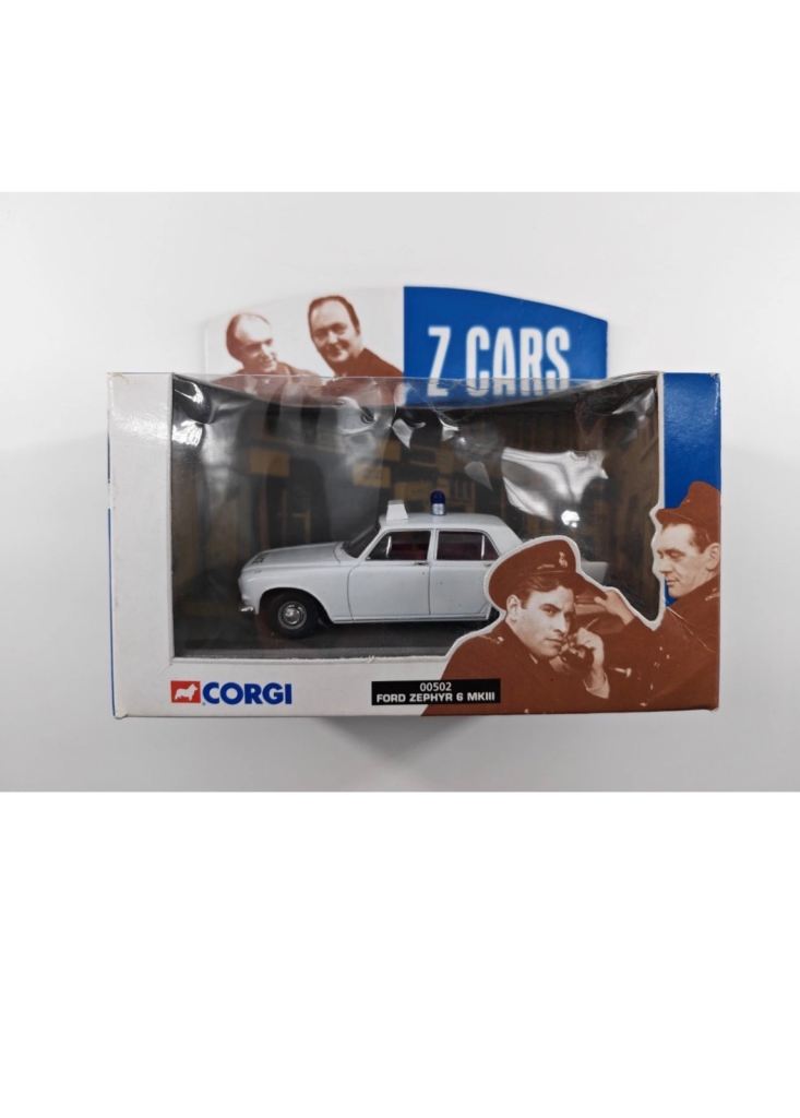 Corgi Z Cars Ford Zephyr 6 MkIII Die-Cast Model Car, NEW