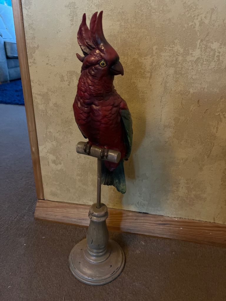 Parrot ornament,