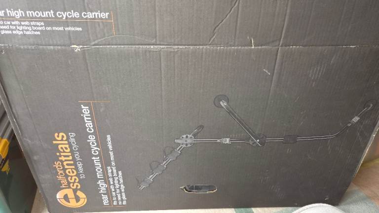 Halford Essentials Rear High Mount Cycle Carrier