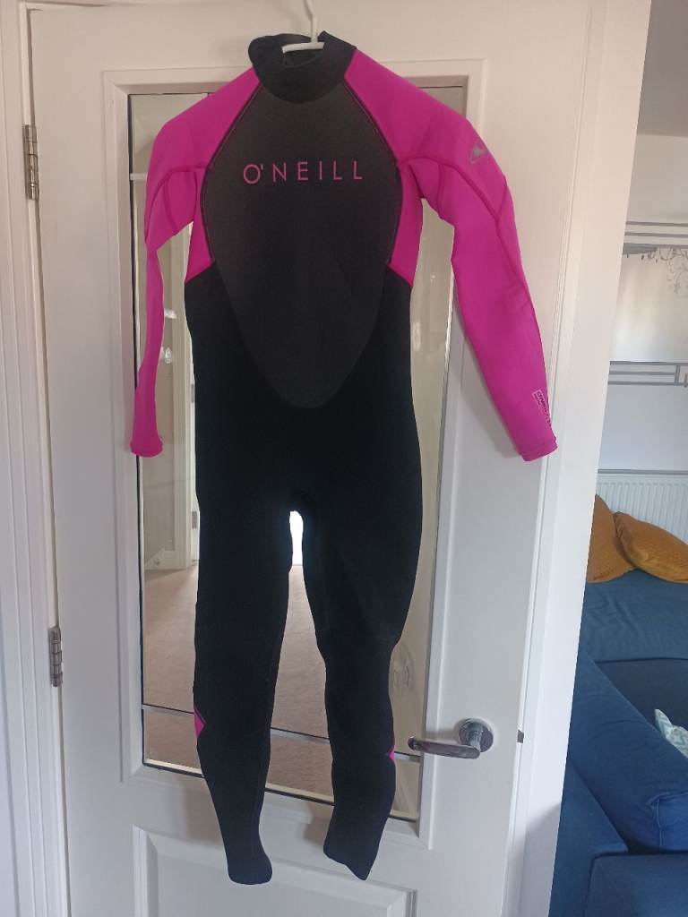 O'Neill 3/2 Reactor Il Surfing Wetsuit Size Junior UK12 - Girls Youth Summer /XS Womens