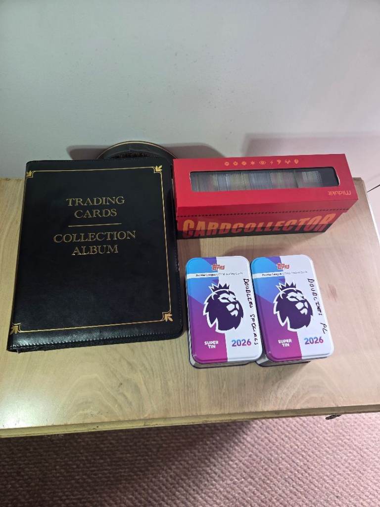 MASSIVE Football Card Collection - Topps Premier League 2025/26 - Binder & 1000+ Cards
