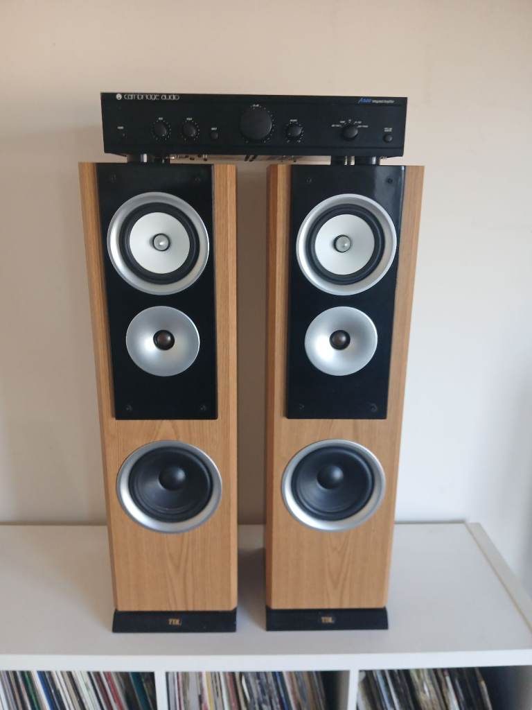 image for Cambridge amp and tdl speakers 