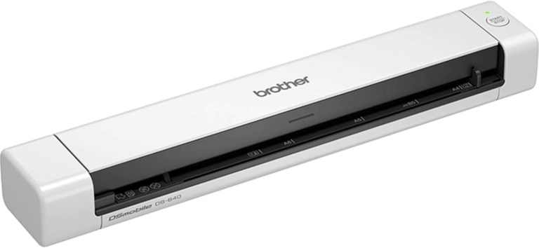 Brother Portable Document Scanner – White, Mint Condition - Brother DS-640 with Hard Carry Case