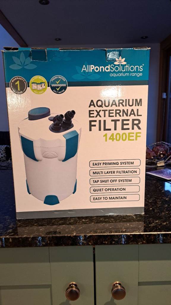 All Ponds Solutions External Aquarium Filter 1400EF