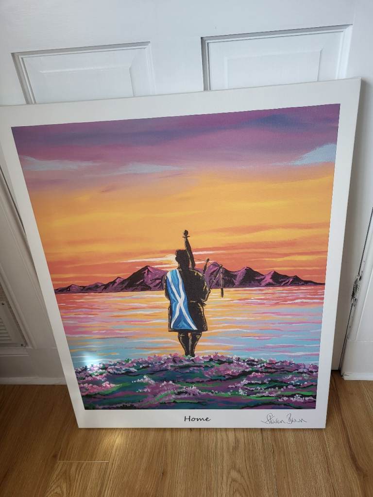 Steven Brown "Home" Canvas Print