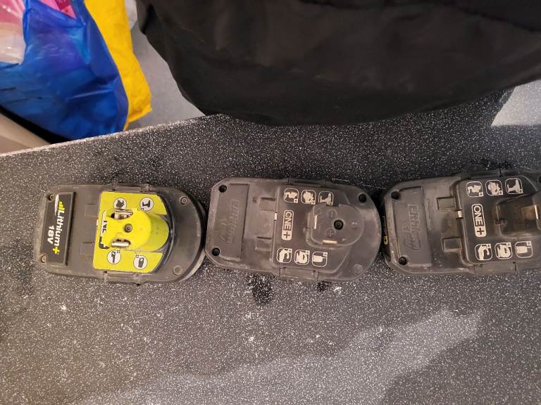 Ryobi batteries 