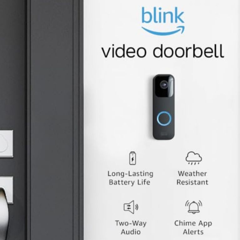 Blink Video Doorbell Wired or Battery - Black