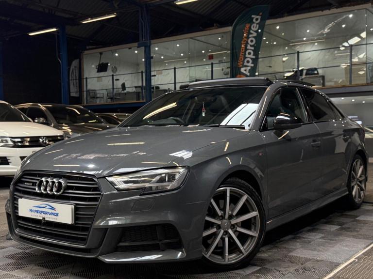 2017 Audi A3 2.0 TDI Black Edition S Tronic Auto 6Spd quattro Euro 6 (s/s) 4dr SALOON Diesel Auto...