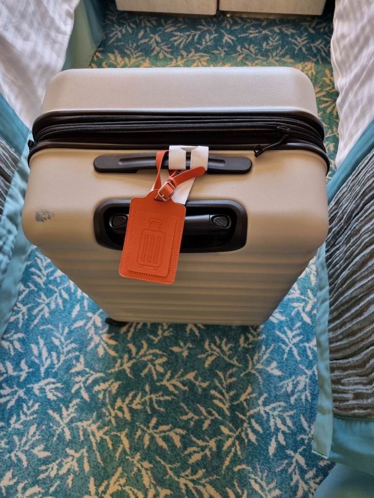 Hard Shell Suitcase with Wheels –Excellent Condition