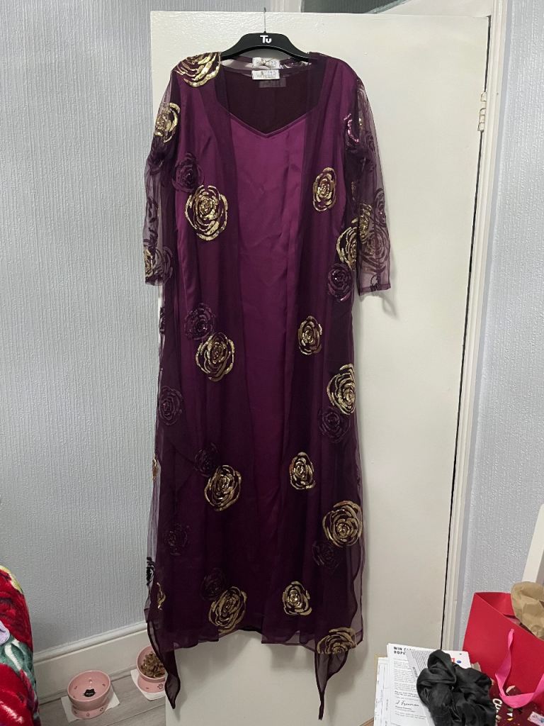 Kewsan Purple Kurdish Dress 