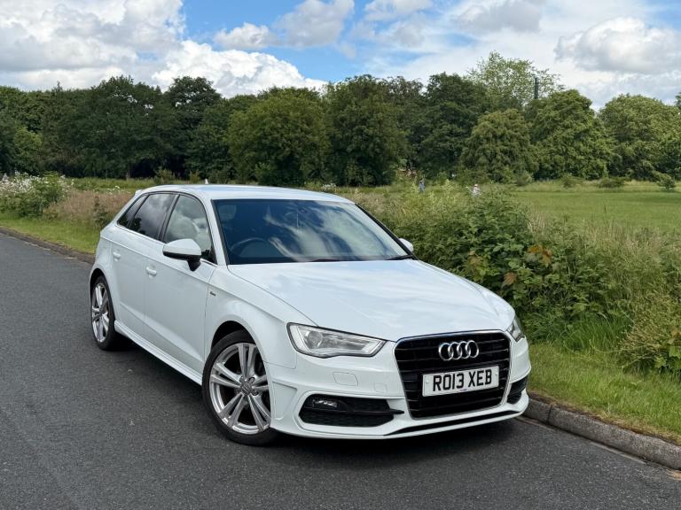 2013 Audi A3 1.6 TDI S Line 5dr S Tronic HATCHBACK Diesel Automatic