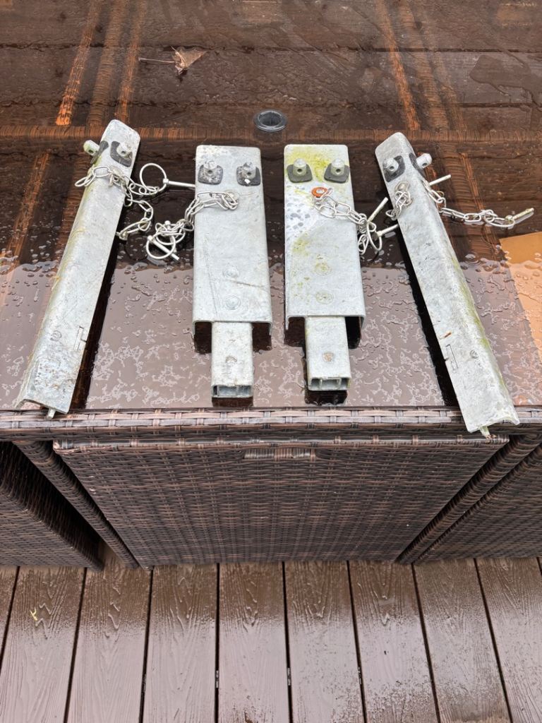 ifor williams trailer posts never been used.