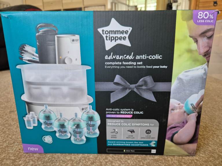 Tommee Tippee advanced anti-colic feeding set 