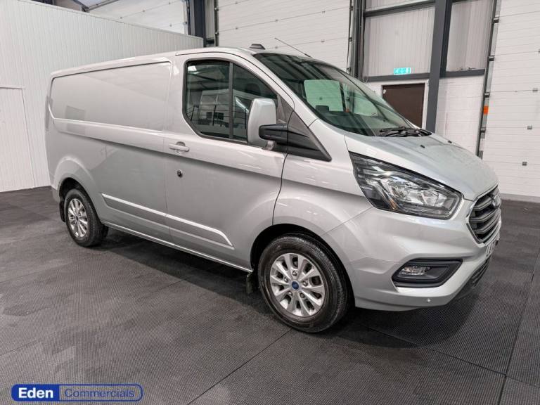 2022 22 FORD TRANSIT CUSTOM 2.0 280 ECOBLUE LIMITED SILVER PANEL VAN