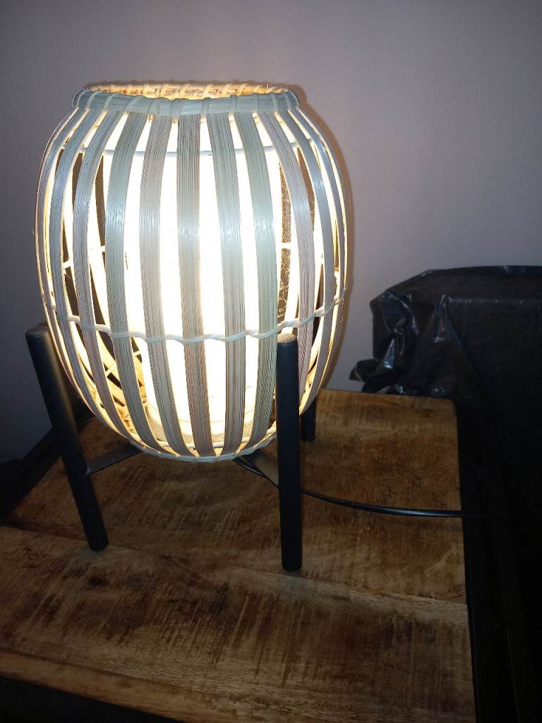 Rattan Table Lamps