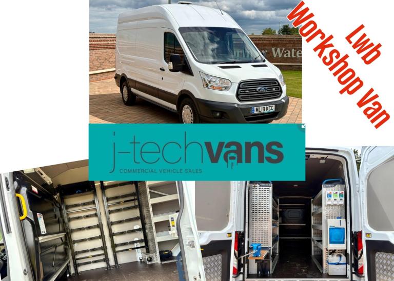 2019 Ford Transit T350 2.0 TDCi 130ps L3 H3 Lwb Van ***Workshop Van*** PANEL VAN Diesel Manual