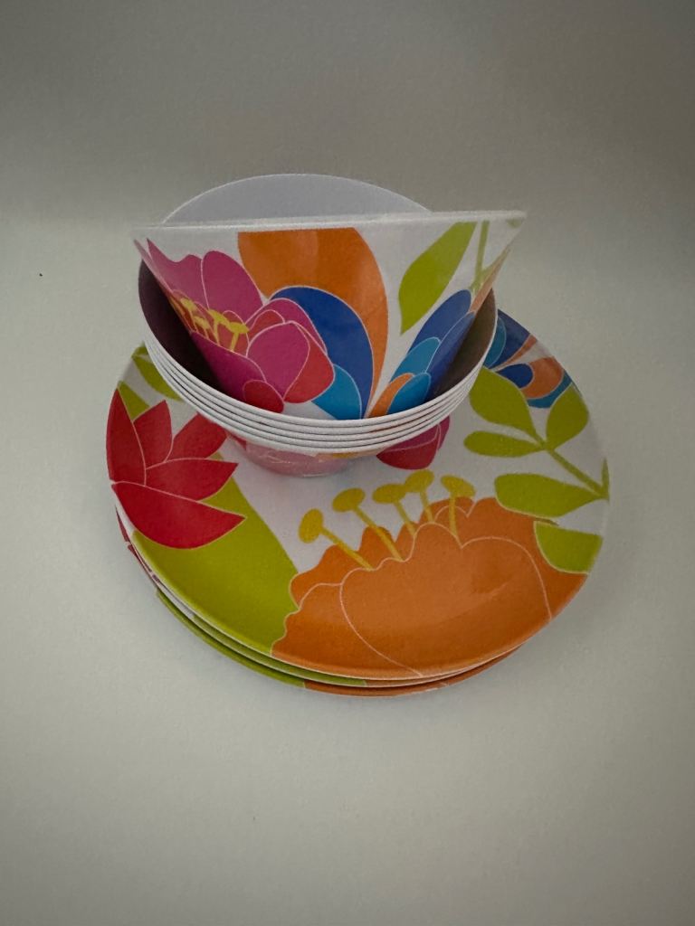 Melamine crockery