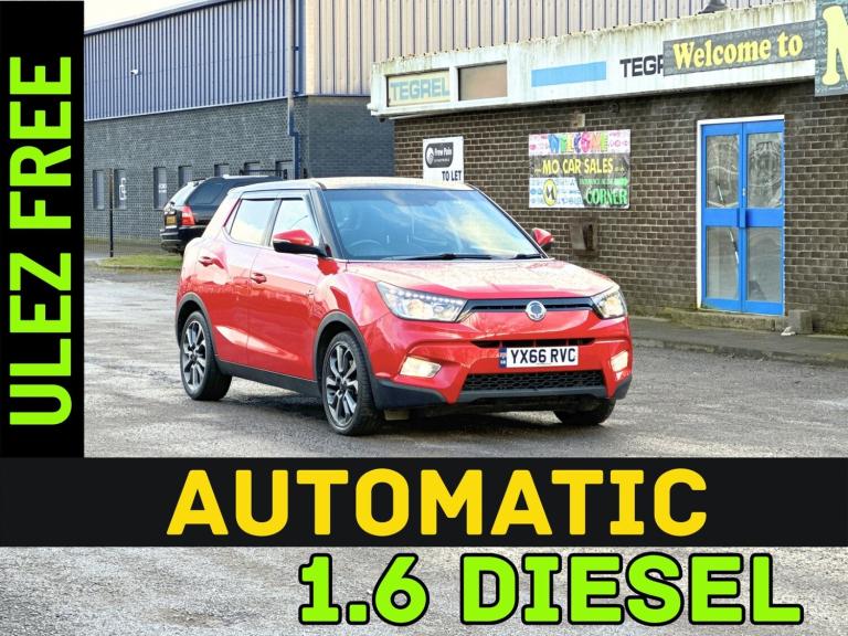 2016 Ssangyong Tivoli 1.6 D ELX 5dr 4X4 Auto HATCHBACK Diesel Automatic