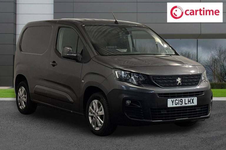 2019 19 PEUGEOT PARTNER 1.6 BLUEHDI 1000 ASPHALT STANDARD PANEL VAN 5DR DIESEL M
