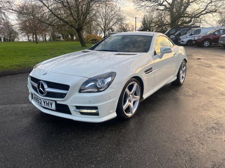2012 62 MERCEDES-BENZ SLK 2.1 SLK250 CDI BLUEEFFICIENCY AMG SPORT CONVERTIBLE 2D
