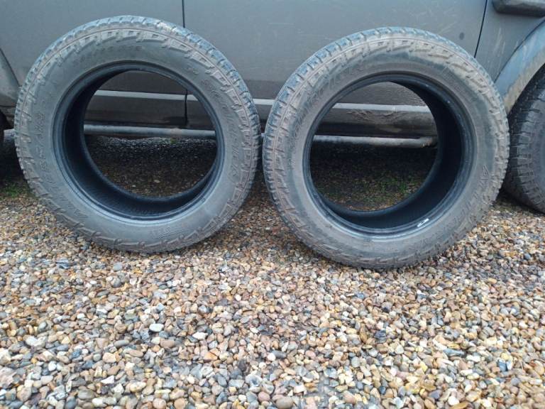 2 PIRELLI SCORPION TYRES