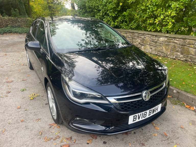 2018 Vauxhall Astra 1.4i Turbo SRi Euro 6 5dr HATCHBACK Petrol Manual