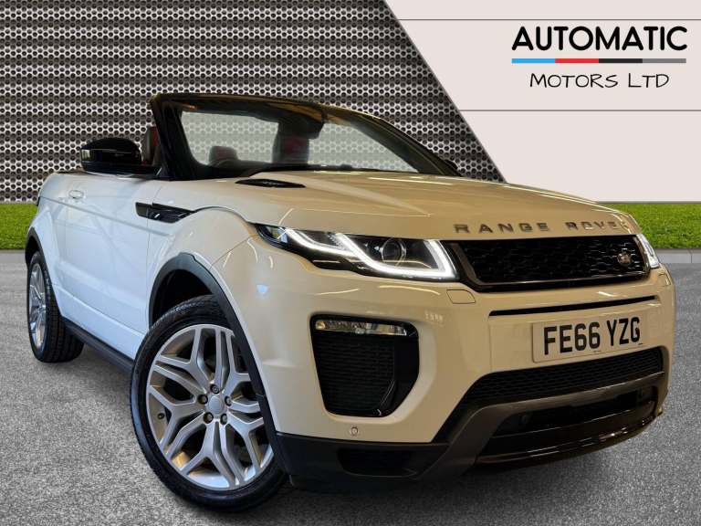 2017 Land Rover Range Rover Evoque 2.0 TD4 HSE Dynamic Convertible 2dr Diesel
