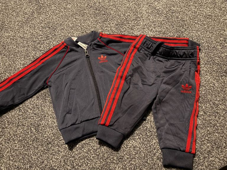 Baby’s adidas tracksuit 