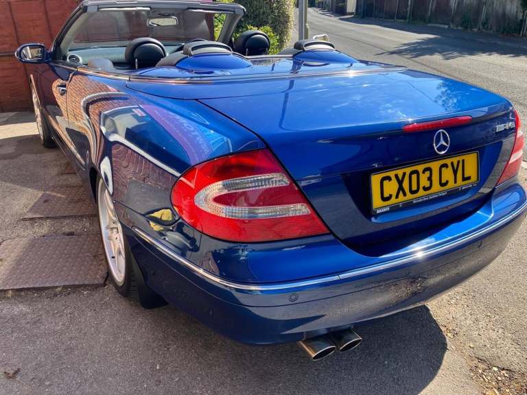 2003 Mercedes-Benz CLK 5.0 CLK500 Avantgarde Cabriolet 2dr Petrol Automatic