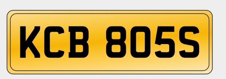 Kcb boss private personal registration plate cherished on retention