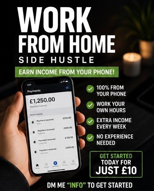 Work from home side hustle 