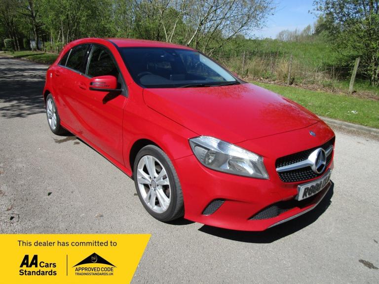 MERCEDES-BENZ A CLASS 1.5 A180d Sport - Sat Nav - Black leather - Reverse