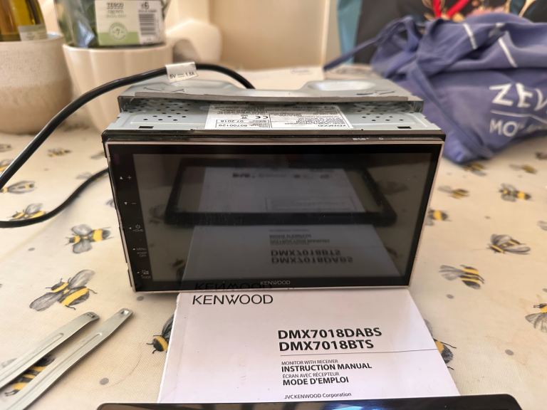 Kenwood DMX7018DABS car stereo with Apple car play