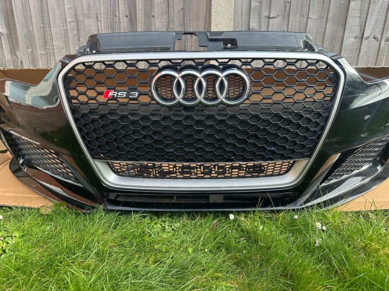 2016 Audi rs3 8v front bumper mythos black 