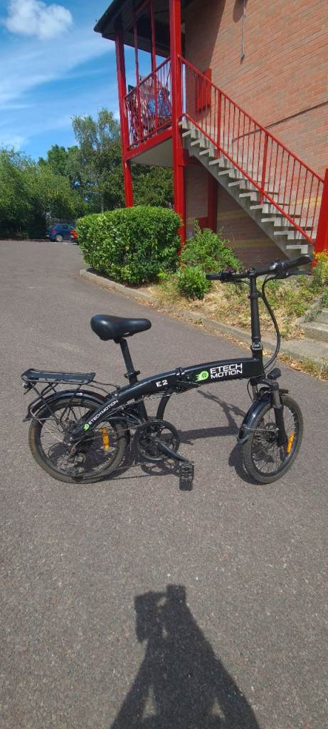 Electric Foldable bike Etech Motion E2