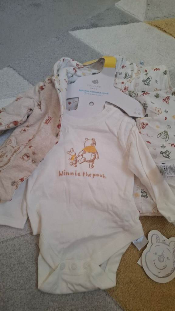 New Winnie the Pooh Baby Clothes Set - Bodysuit & Jacket